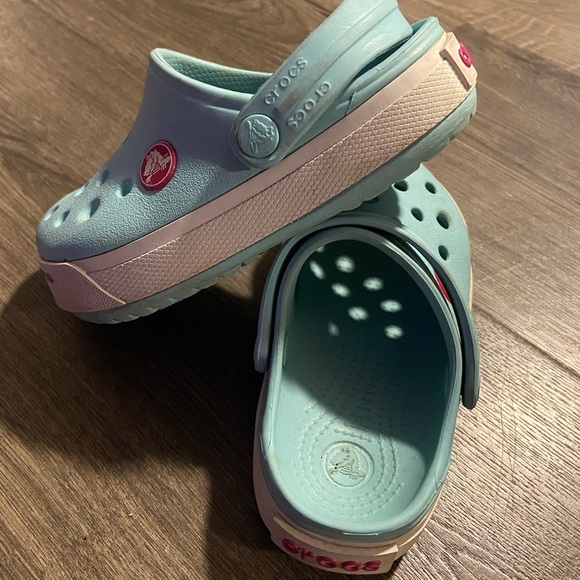 Light blue platform Crocs - Picture 5 of 5